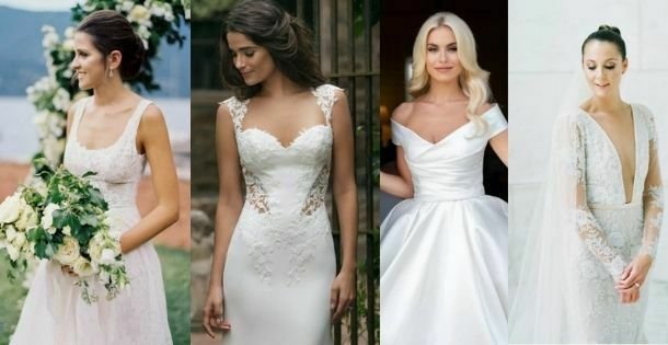 escotes de vestidos de novia